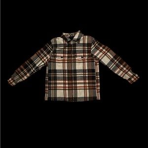 H&M Wool-blend Shirt Jacket Sz L